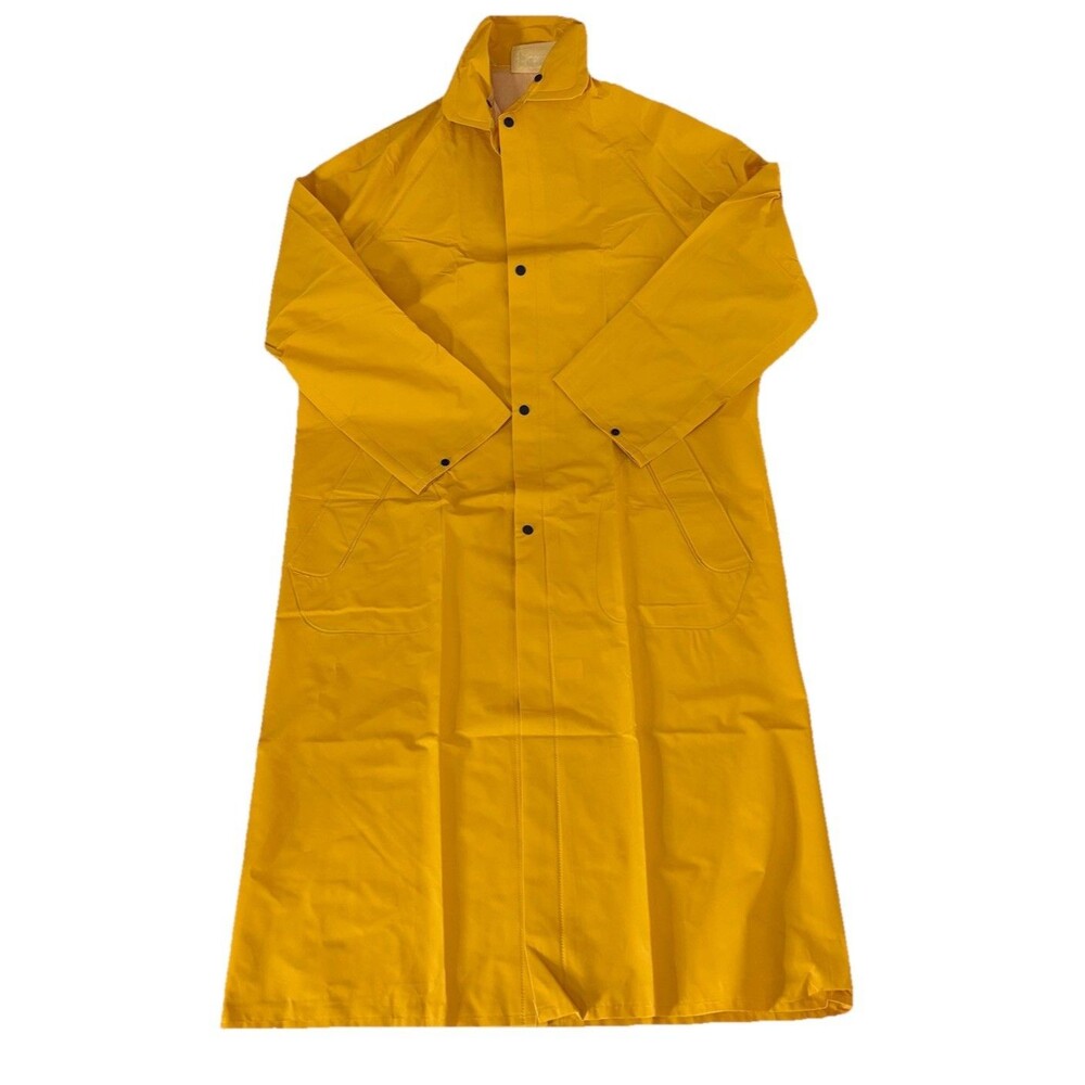 TactSquad Yellow Waterproof Rain Jacket  Hood Size M